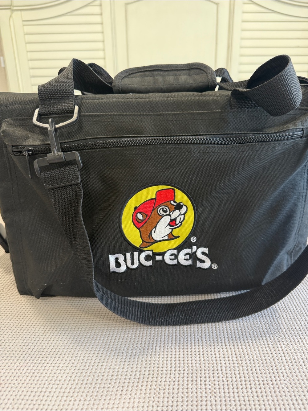 Buc-ee’s Black Logo cooler Tote Bag - Carry-All